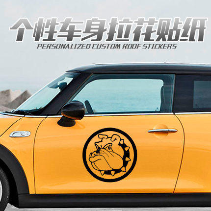 mini汽车拉花