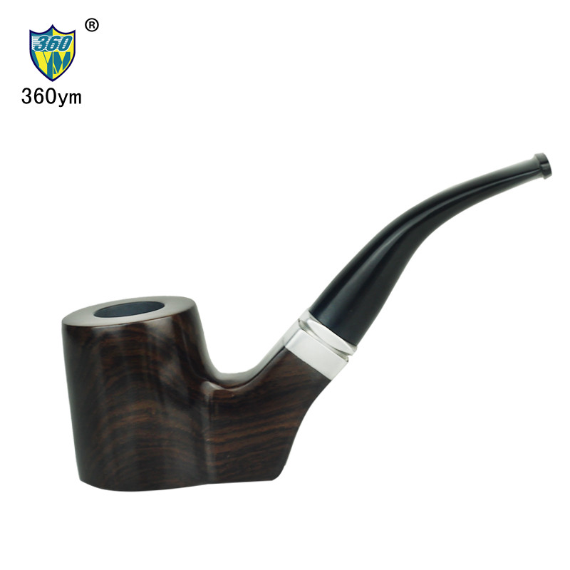 360ym 黑檀木烟斗 烟丝专用烟斗 大号平底实木烟斗 送礼品在类目 ZIPPO/瑞士军刀/眼镜, 烟具, 烟斗中 - 来自Buy2taobao.com提供专业的淘宝代购服务