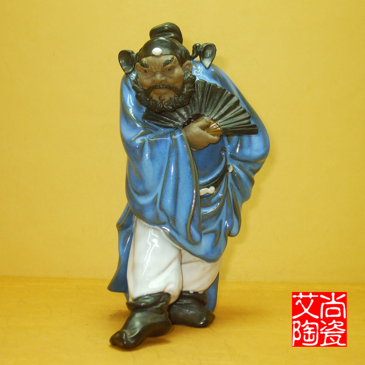 鍾馗像雕塑瓷人物像陶瓷雕像擺件瓷器人像雕刻工藝品禮品客廳家裝在類目 家居飾品, 擺件中 - 來自Buy2taobao.com提供專業的淘寶代購服務