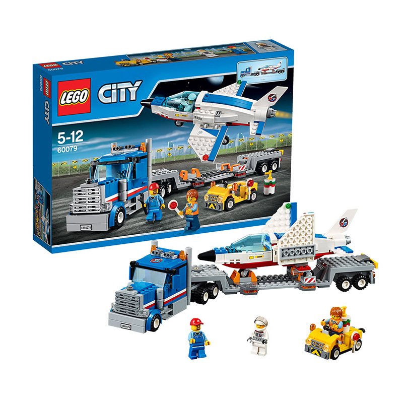 乐高城市组60079航天训练机运输车LEGO CITY 积木拼插玩具