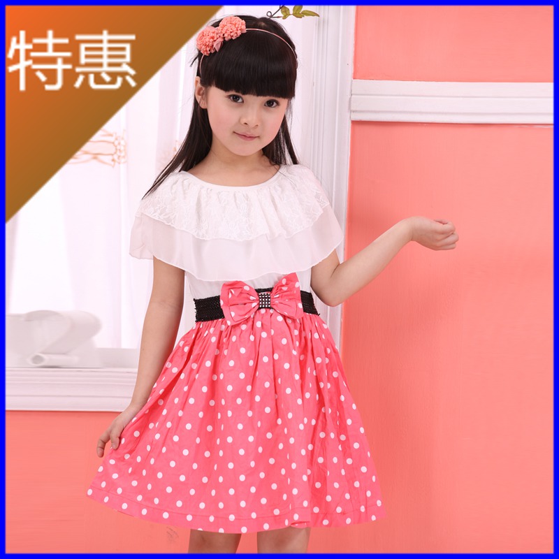 韩版公主裙12岁女孩衣服13岁儿童连衣裙新款
