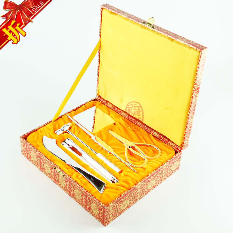 黄铜镀银高档蟹八件简装 蟹六件 吃蟹工具套装包邮在类目 餐饮具, 餐具, 蟹八件中 - 来自Buy2taobao.com提供专业的淘宝代购服务