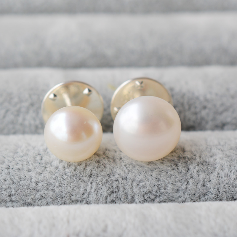 S925 Sterling Silver Pearl Brooch clothes Grips Dingkou Neckline sleeve scarf badge button Simplicityin the Accessories/Fashion Jewelry, Brooch category - from Buy2taobao.com to provide professional Taobao agent buy service