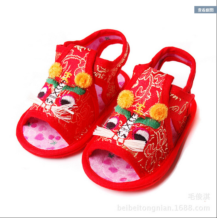 老北京宝宝虎头 婴幼儿满月百天周岁生日鞋 老虎鞋宝宝软底鞋包邮在类目 童鞋/婴儿鞋/亲子鞋, 传统布鞋/手工编织鞋中 - 来自Buy2taobao.com提供专业的淘宝代购服务