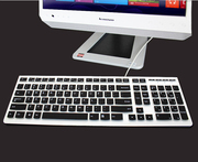 升派 联想一体机电脑键盘笔记本保护膜贴罩 H505 H520 K5819 10YA