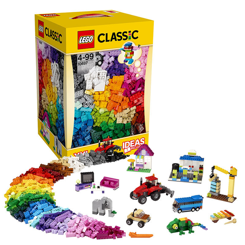 乐高经典创意10697乐高大型创意箱LEGO CLASSIC 玩具积木益智
