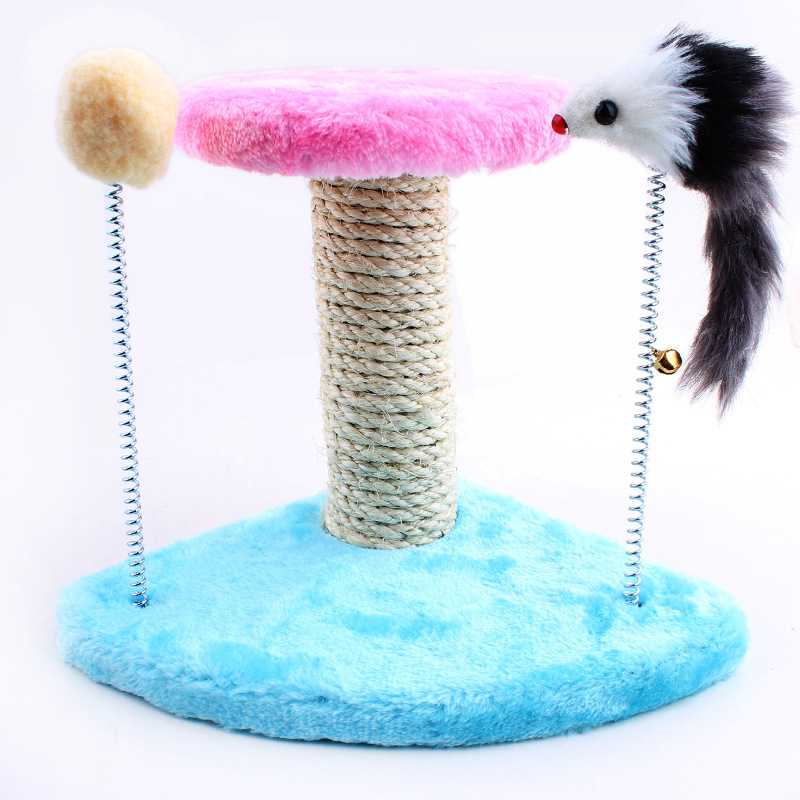 宠物用品猫用品弹簧三角底猫爬架 逗猫棒猫抓板柱猫树跳台 猫玩具在类目 宠物/宠物食品及用品, 猫/狗玩具, 猫爬架中 - 来自Buy2taobao.com提供专业的淘宝代购服务