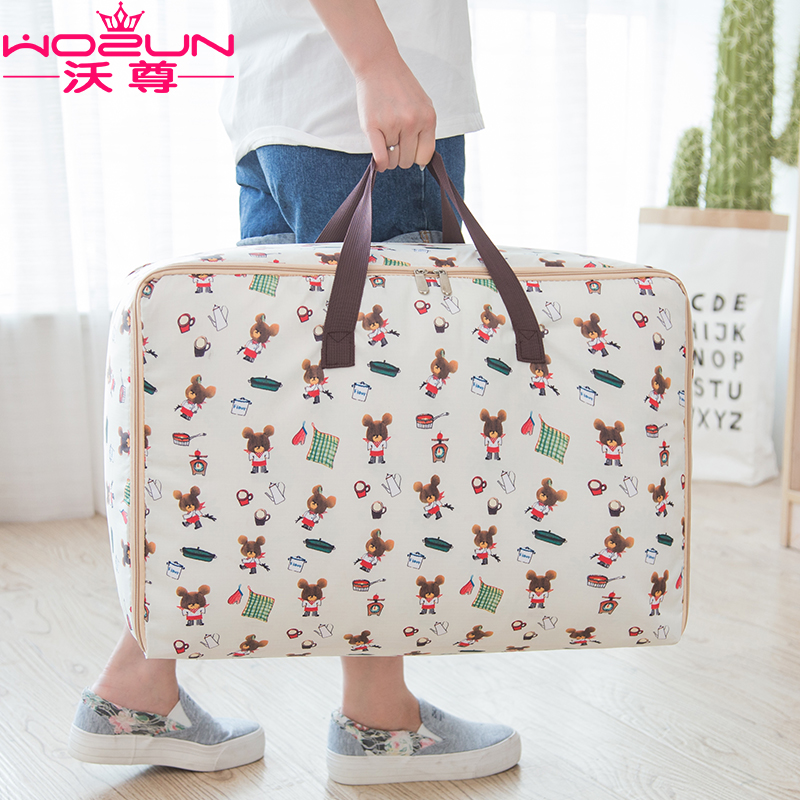 oxford quilt with cotton wadding Storage bag Moisture-proof bags Storage doggy bag Clothing boxes Outsize clothes Finishing Bagin the Storage consolidation , Home Storage appliances , Storage box , Storage box category - from Buy2taobao.com to provide professional Taobao agent buy service