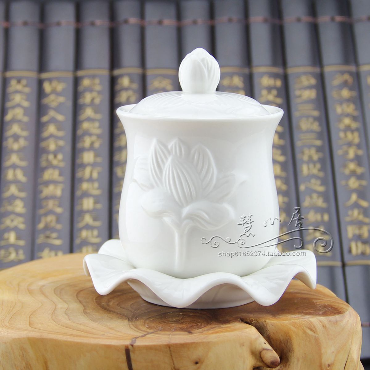 Special Offer Dehua porcelain Lotus Water Cup Water Beiwan St. cups Compassionate water trumpet medium , please/largein the Home accessories , Decorative items , Decorative bowls category - from Buy2taobao.com to provide professional Taobao agent buy service