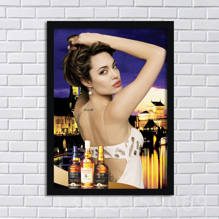 性感美女 酒吧KTV夜店娱乐场所性感时尚装饰有框挂画YW117