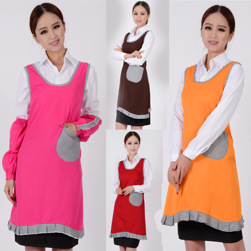Best Sellers Korean Edition fashion Maid Home Furnishing Infants and pregnant Clerk Cashier Flowers Market coverall apron customized LGin the Women's clothing/Boutique , Set/Student uniforms/Work uniforms , Other suits category - from Buy2taobao.com to provide professional Taobao agent buy service