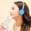 手机头戴式音乐耳机麦线控通话小巧轻便网红耳麦3.5mm通用男女生