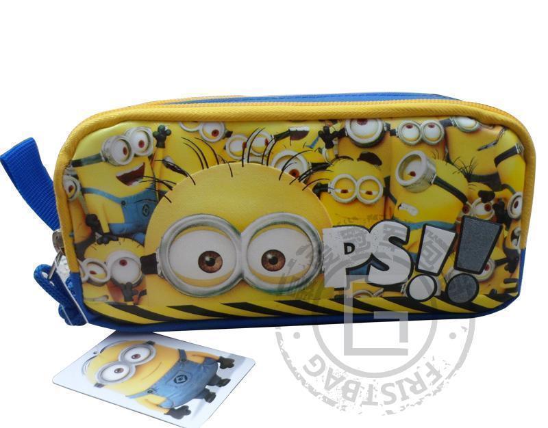Genuine security handsome Yellow people DM/MINIONS kindergarten pupil Pencil bag Stationery Packin the Toy/Childs/Puzzle/Building block/Model , Learning/Experiment/Painting stationery , Pencil category - from Buy2taobao.com to provide professional Taobao agent buy service