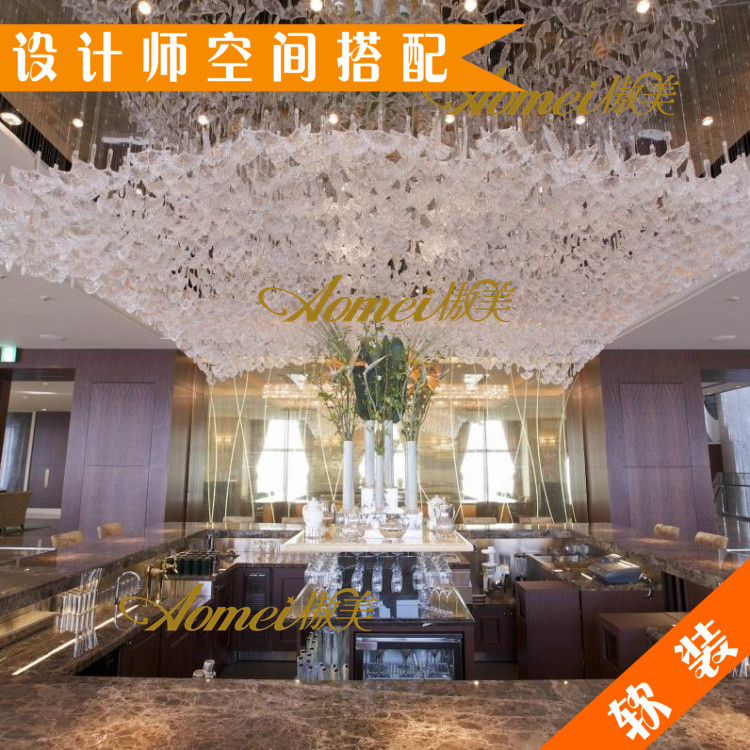 琉璃樹葉吊飾工程創意天花板空中裝飾品軟裝大堂水吧空中藝術挂件在類目 家居飾品, 創意飾品, 空中吊飾中 - 來自Buy2taobao.com提供專業的淘寶代購服務