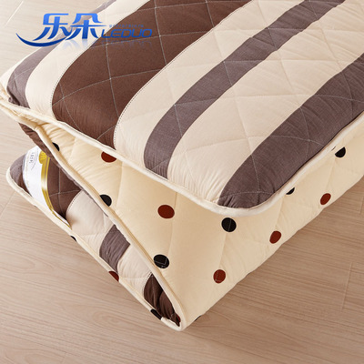 三层棉 全棉加厚榻榻米防滑学生床垫可折叠床