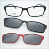 超轻塑钢眼镜框配磁铁夹片3D套镜墨镜近视眼镜偏光太阳镜 jkk79