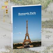 世界各地风景旅游明信片一本法国巴黎风光盒装30张入