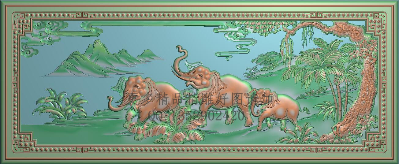 高清精雕图灰度图浮雕图电脑雕刻图精品大象背板901x372新款特价在类目 商务/设计服务, 设计服务, 设计素材/源文件中 - 来自Buy2taobao.com提供专业的淘宝代购服务