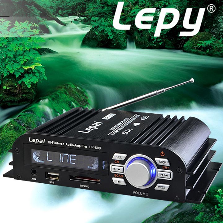 乐派Lepy LP-600 插卡功放 U盘读卡FM 电脑功放大功率12V汽车功放|msdalam kategori Peralatan Audio-visual, Hifi Speaker/PA/Equipment, PA - dari Buy2taobao.com untuk memberikan perkhidmatan ejen Taobao profesional membeli