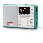 Tecsun/德生 Q3广播录音机插卡MP3复读学习外语锂电 充电收音机