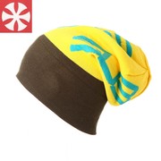 屲牌wa 0053 双层针织 冬季滑雪帽针织毛线堆堆帽子 55-62cm