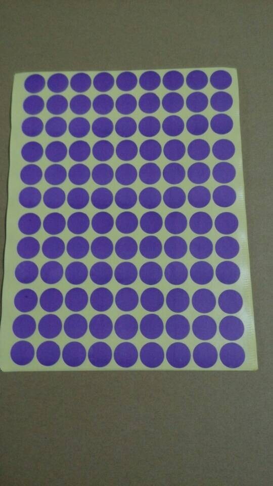 16MM violet Dot Self adhesive Stickerin the Personalized custom/Design Services/DIY , Custom packaging supplies , Packing tape/Stickers/Tag category - from Buy2taobao.com to provide professional Taobao agent buy service