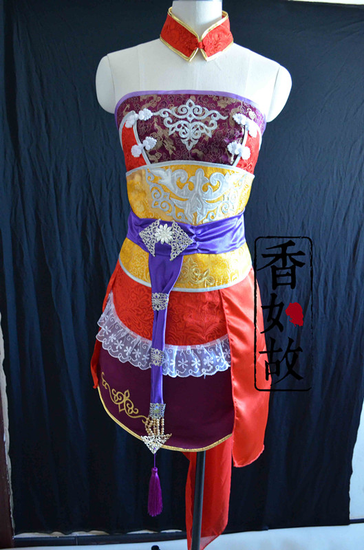 【香如故】天下三/天下3/岚音COS服红色古装在类目 模玩/动漫/周边/cos/桌游, Cosplay服饰/道具/服务, Cosplay女装中 - 来自Buy2taobao.com提供专业的淘宝代购服务