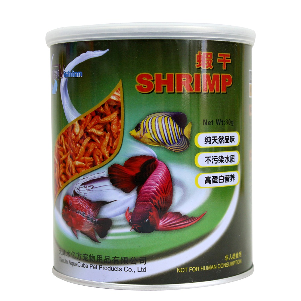 水亿方 唯纯干虾龙鱼地图鹦鹉海水鱼增色饲料天然饵料80G|msdalam kategori haiwan peliharaan/makanan haiwan dan bekalan, Aquarium World, makanan ikan hiasan - dari Buy2taobao.com untuk memberikan perkhidmatan ejen Taobao profesional membeli