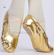 金银成人幼芭蕾舞蹈鞋女式软底，肚皮舞女童练功鞋儿童舞蹈鞋瑜伽鞋