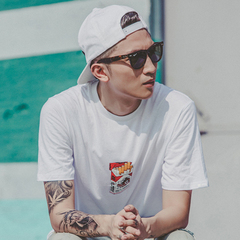 KICKS出品AJ七龙珠主题T恤 孙悟空飞人logo