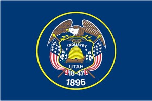 犹他州旗 美国军旗 各国国旗 旗帜定做 特大旗帜