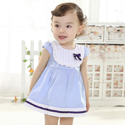 婴儿裙子0-1-2岁婴幼儿童装夏季纯棉衣服女宝