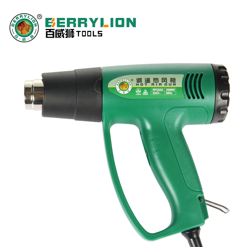 Berry Lion/ Budweiser lion 9 files thermostat Handheld hot air gun 1600/2000W Can be hot Hot air gunin the Hardware/Tool , Pneumatic Tools , Heat Gun category - from Buy2taobao.com to provide professional Taobao agent buy service
