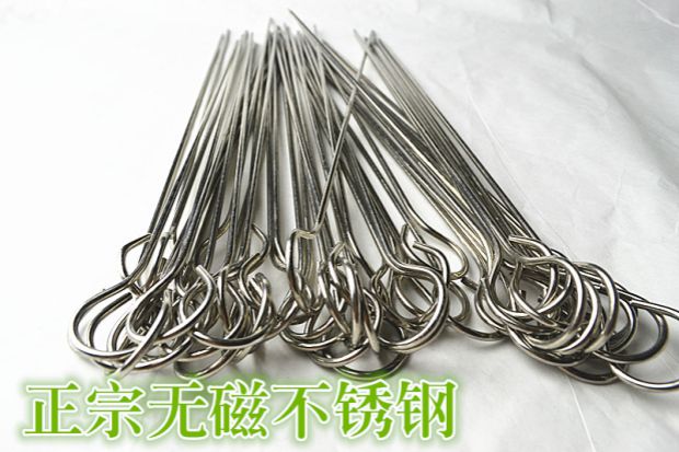 25cm吊炉专用圆签 不锈钢烧烤签子 9字型带勾加厚吊灌勾型烧烤针|ruв категории открытый/альпинизм/в поход/Поездки товаров, плита/посуда/мангалы товаров, барбекю аксессуары, барбекю игла - от Buy2taobao.com для оказания профессиональной услуги покупки агента Taobao