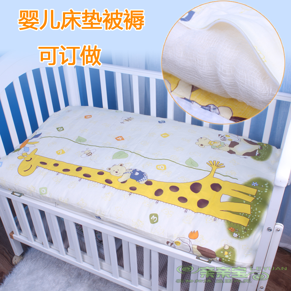 純棉寶寶被褥嬰兒褥子新生兒墊被鋪被嬰兒床墊床褥在類目 尿片/洗護/餵哺/推車牀, 睡袋/涼蓆/枕頭/牀品, 牀褥中 - 來自Buy2taobao.com提供專業的淘寶代購服務