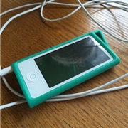 苹果ipod nano7保护壳 nano7壳 挂勾式 送膜 挂扣挂绳保护tpu软套