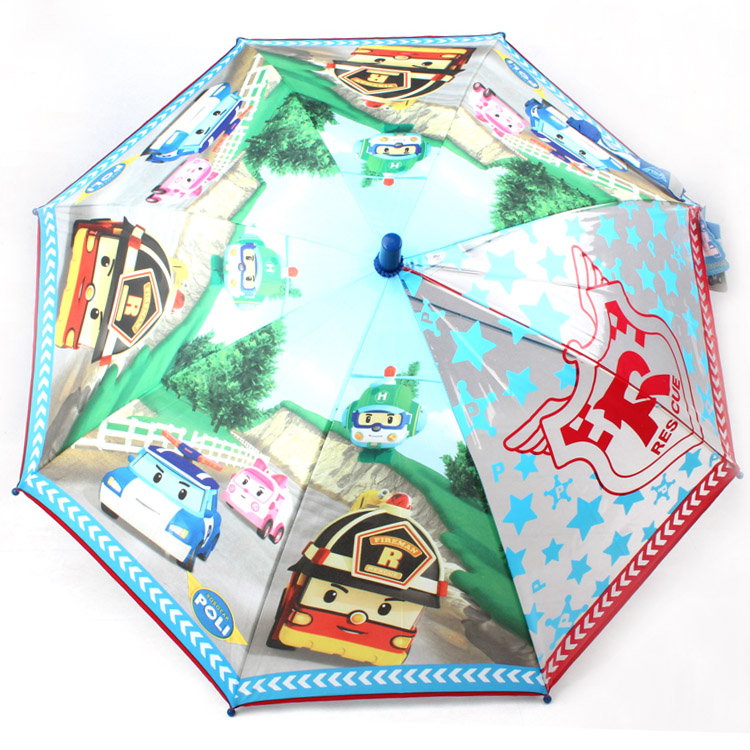 Genuine Polly POLI Children's safety umbrella Baby umbrella Boy Large student Long-handled umbrella Rain gearin the Home Daily , Umbrella/Rain gear/Rain/Moistureproof , Umbrella category - from Buy2taobao.com to provide professional Taobao agent buy service