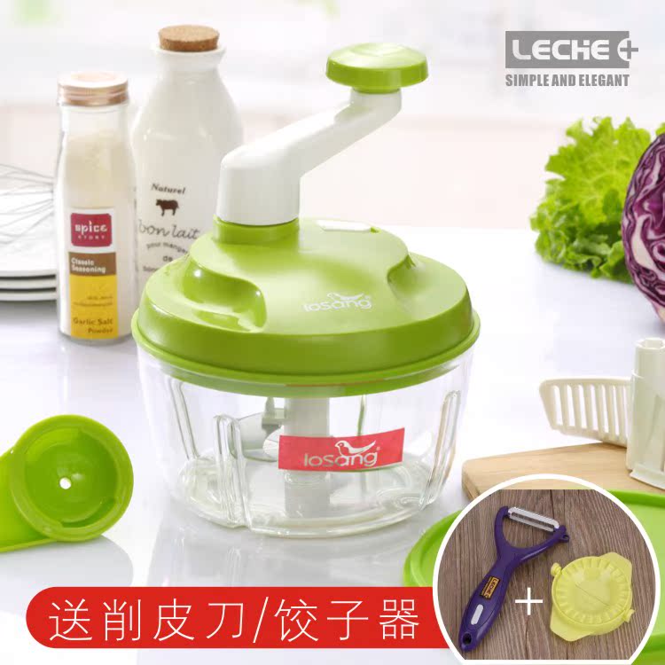 乐尚多功能切菜器碎菜器厨房手动绞肉机家用绞菜机搅菜馅饺子馅机|msdalam kategori dapur/memasak Appliances, Alat dapur/Penyimpanan dapur, mincer/daging harta - dari Buy2taobao.com untuk memberikan perkhidmatan ejen Taobao profesional membeli
