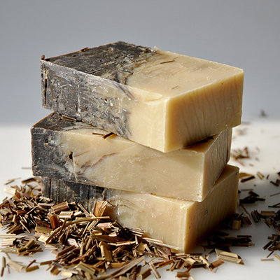 西瓜哥家的皂 绿茶柠檬香茅皂 深层清洁收敛镇