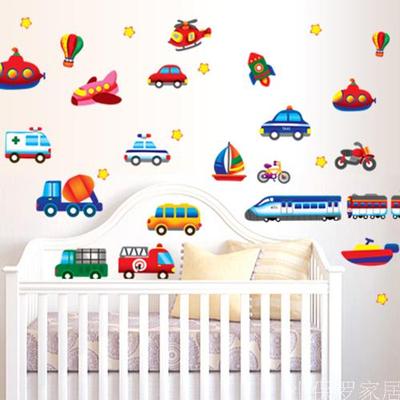 六一墙贴儿童房卧室男孩床头墙面装饰贴纸贴画