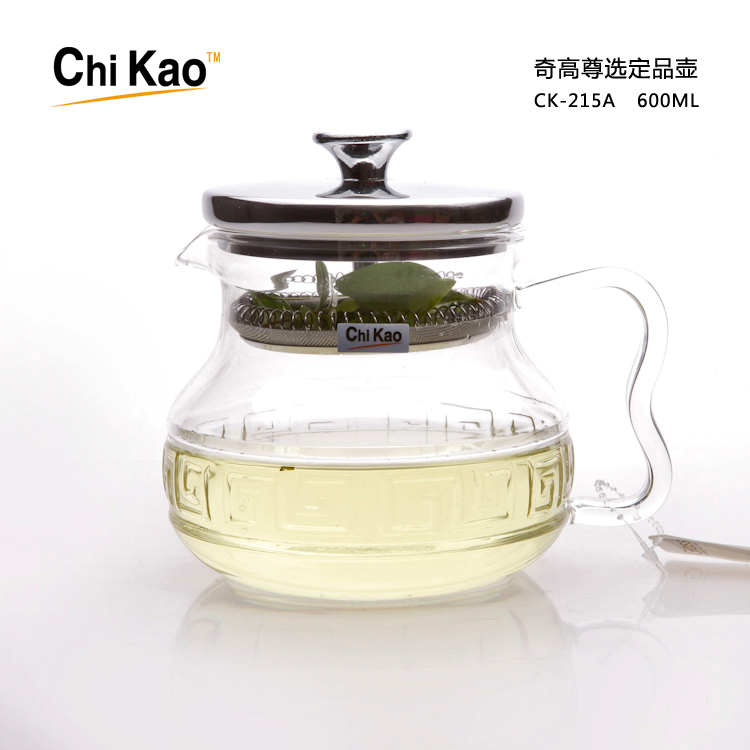 奇高耐熱玻璃壺不鏽鋼蓋尊選定品壺花草茶咖啡壺泡花茶壺過濾加厚在類目 餐飲具, 茶具, 茶壺中 - 來自Buy2taobao.com提供專業的淘寶代購服務