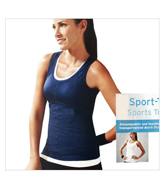 New Germany Female models yoga vest run vest Fitness Vest ventilation Perspiration Two piece setin the Sportswear/Casual Clothing , Fitness Apparel , Fitness clothing category - from Buy2taobao.com to provide professional Taobao agent buy service