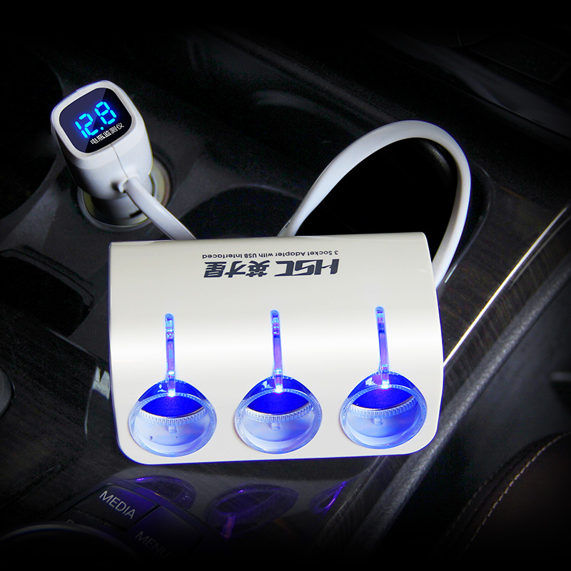 Excellence Star YTO three The cigarette lighter USB source Car Charger automobile Voltage testingin the Car/Articles/Fitting/Refit , Car Audio/Car Electronics/Electric , Car Electronics/Electric , Car cigarette lighter category - from Buy2taobao.com to provide professional Taobao agent buy service