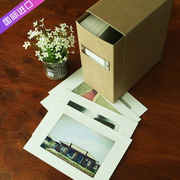 韩国进口六寸高档质感6寸相册盒子家庭宝宝相册本记录照片保存盒