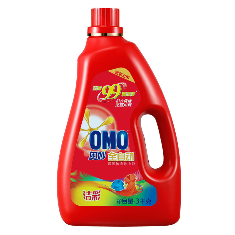 【天猫超市】OMO/奥妙全自动深层洁净洁彩衣物护色除菌洗衣液3kg