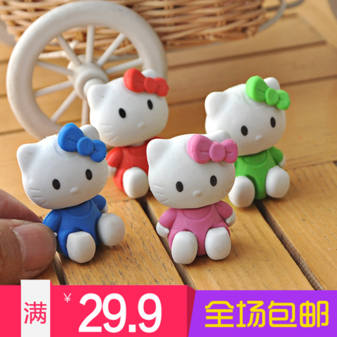 超Q卡通学生文具礼品批发可爱kt猫橡皮擦小学生幼儿园奖品橡皮章在类目 电子词典/电纸书/文化用品, 日常学习用品, 橡皮中 - 来自Buy2taobao.com提供专业的淘宝代购服务