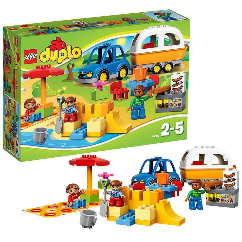 乐高得宝系列10602开心露营LEGO Duplo 积木玩具早教趣味益智