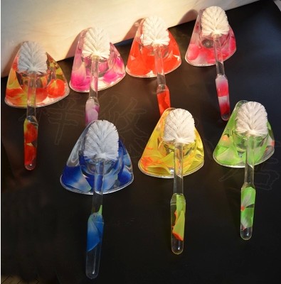 originality crystal Toilet brush Toilet brush Acrylic Toilet brush suit decorate Petal Water Toilet brushin the Family/Personal Cleaning Tools , Sanitary appliances/Bathroom accessories , Toilet/Toilet brush category - from Buy2taobao.com to provide professional Taobao agent buy service