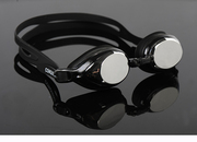  防水防雾泳镜 大框电镀游泳眼镜 男女通用成人平光镜 防水镜