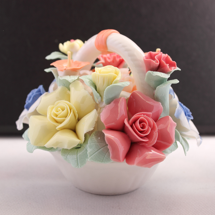 New products Jingdezhen Flower basket Home Furnishing decorate Decoration ceramics Jewelry originality Sculpture fashion a living room Arts and Crafts a decorationin the Home accessories , Vase/Flower/Artificial flowers/Imitation jewelry , Flower/Vase , Baskets category - from Buy2taobao.com to provide professional Taobao agent buy service